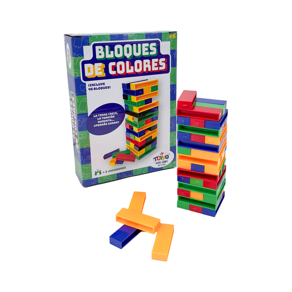 Juego de Mesa Travel Game Bloques de Colores – Toyng - Toyng Chile