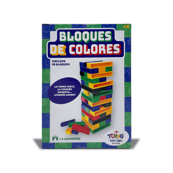 Juego de Mesa Travel Game Bloques de Colores – Toyng - Toyng Chile