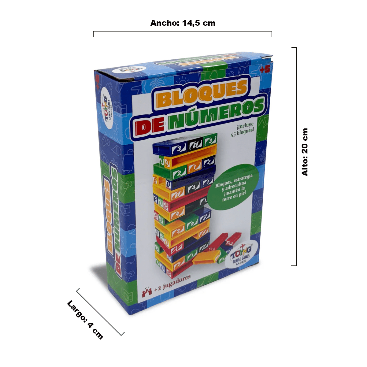 Juego de Mesa Travel Game Bloques de Números – Toyng - Toyng Chile