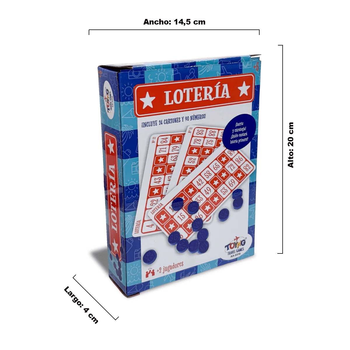 Juego de Mesa Travel Game Lotería (24 Cartones) – Toyng - Toyng Chile