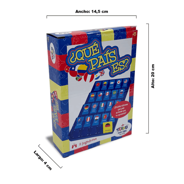 Juego de Mesa Travel Game ¿Qué País es? – Toyng - Toyng Chile