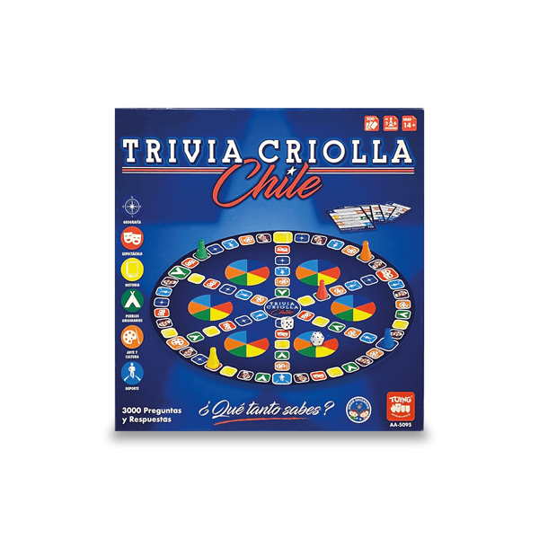 Juego de Mesa Trivia Criolla de Chile - Toyng - Toyng Chile