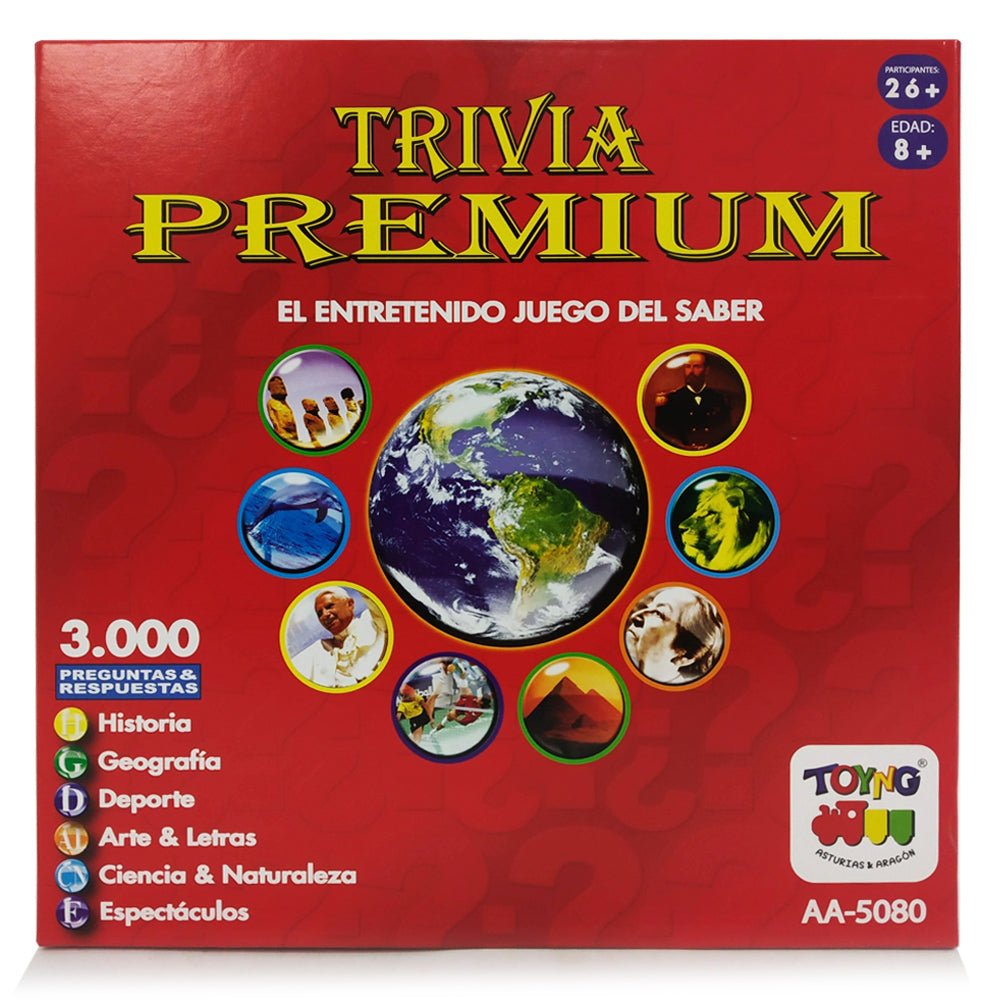 Juego de Mesa Trivia Premium - Toyng - Toyng Chile