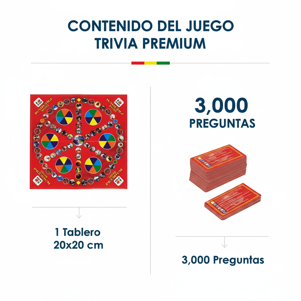Juego de Mesa Trivia Premium - Toyng - Toyng Chile