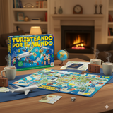 Juego de Mesa Turisteando Mundo - Toyng - Toyng Chile