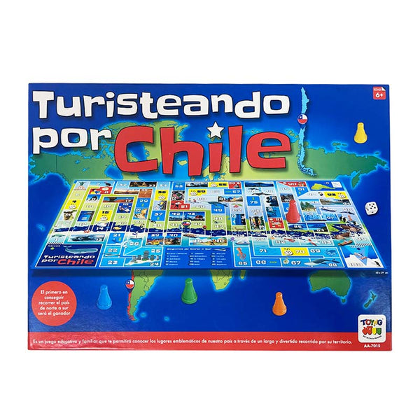 Juego de Mesa Turisteando por Chile - Toyng - Toyng Chile