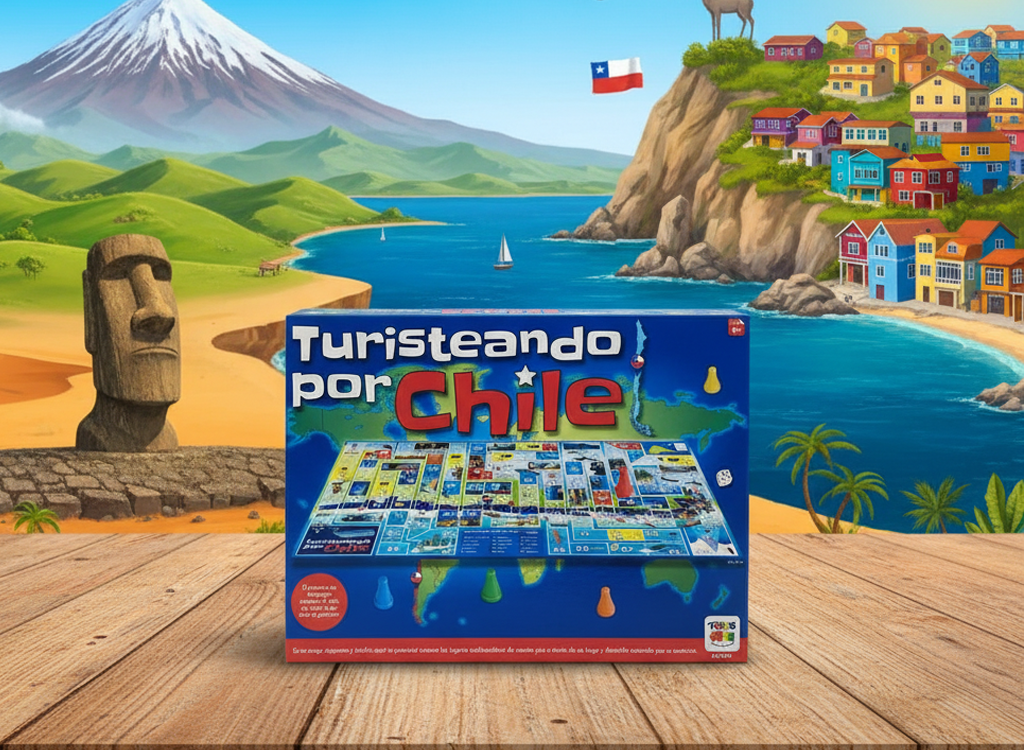 Juego de Mesa Turisteando por Chile - Toyng - Toyng Chile