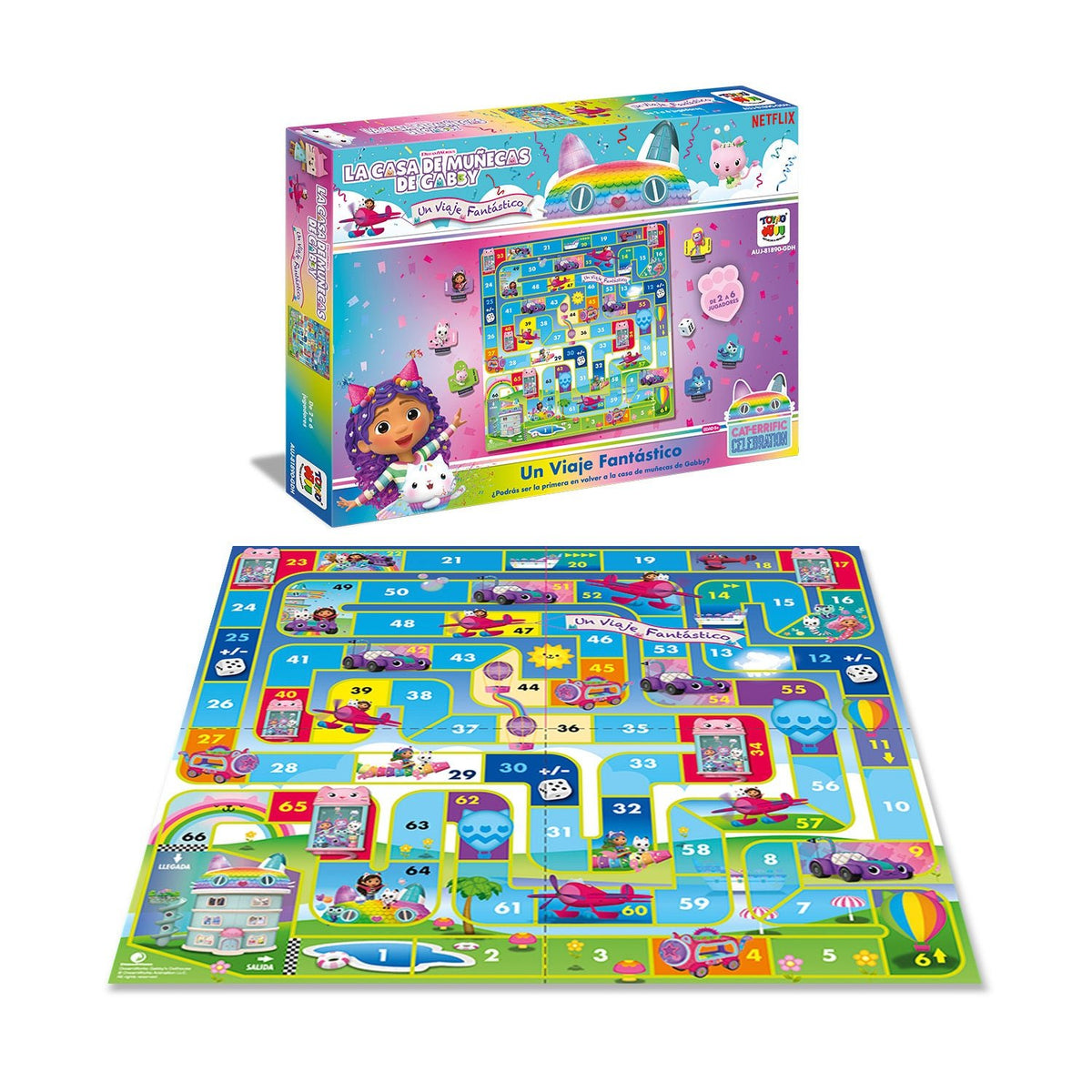 Juego de Mesa Viaje Fantástico - Gabby