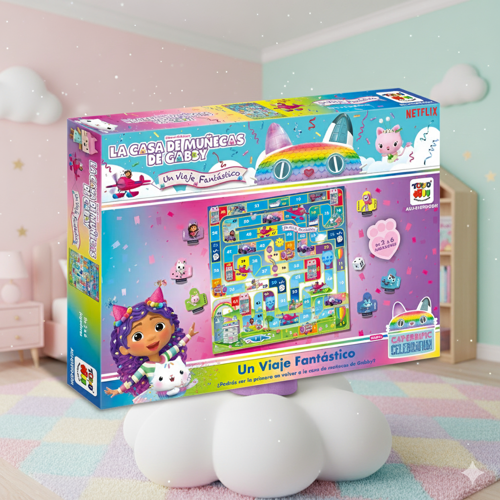 Juego de Mesa Viaje Fantástico - Gabby - Toyng Chile