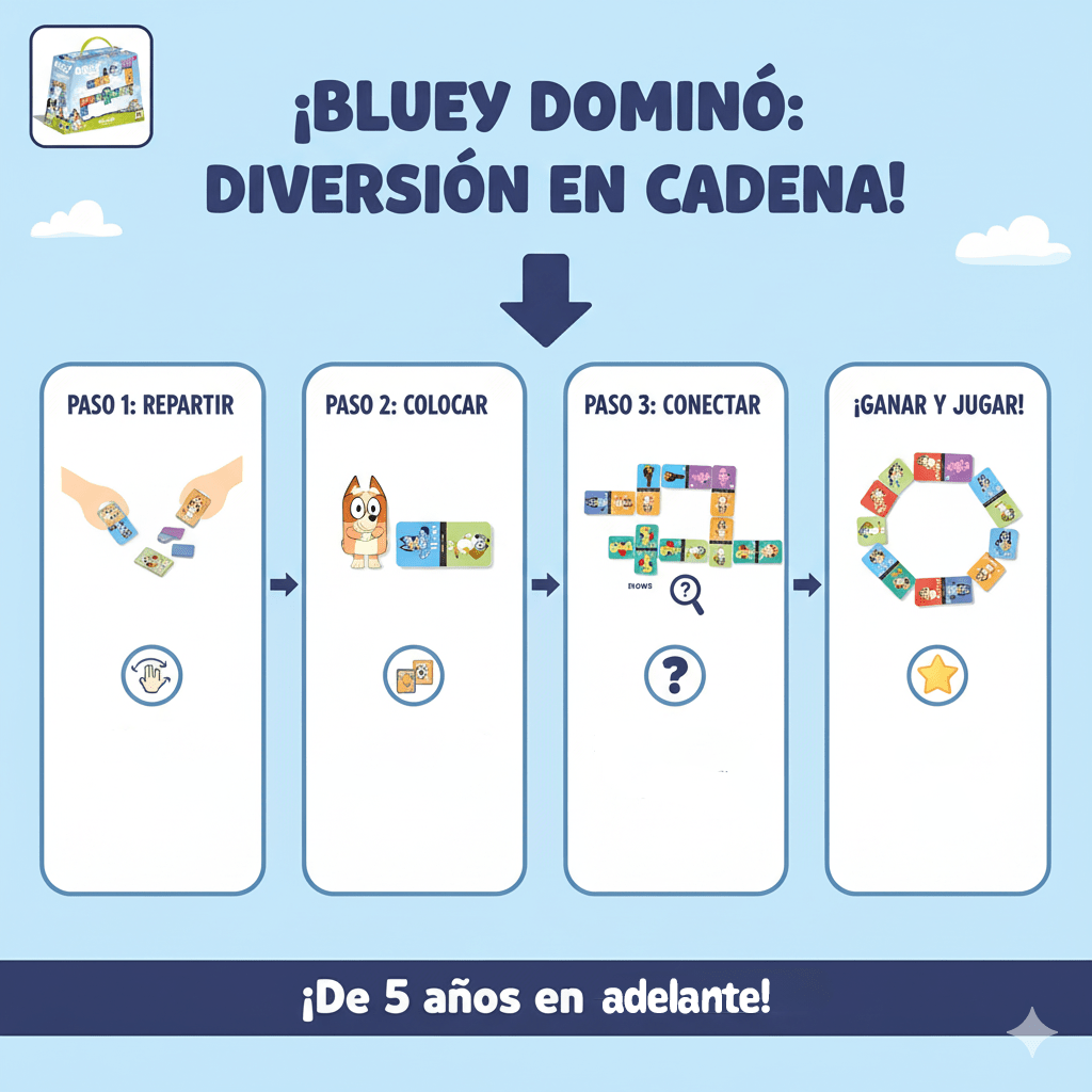 Juego Domino - Bluey - Toyng Chile