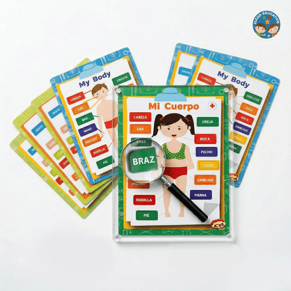 Juego Educativo Cuerpo Humano - Toyng - Toyng Chile