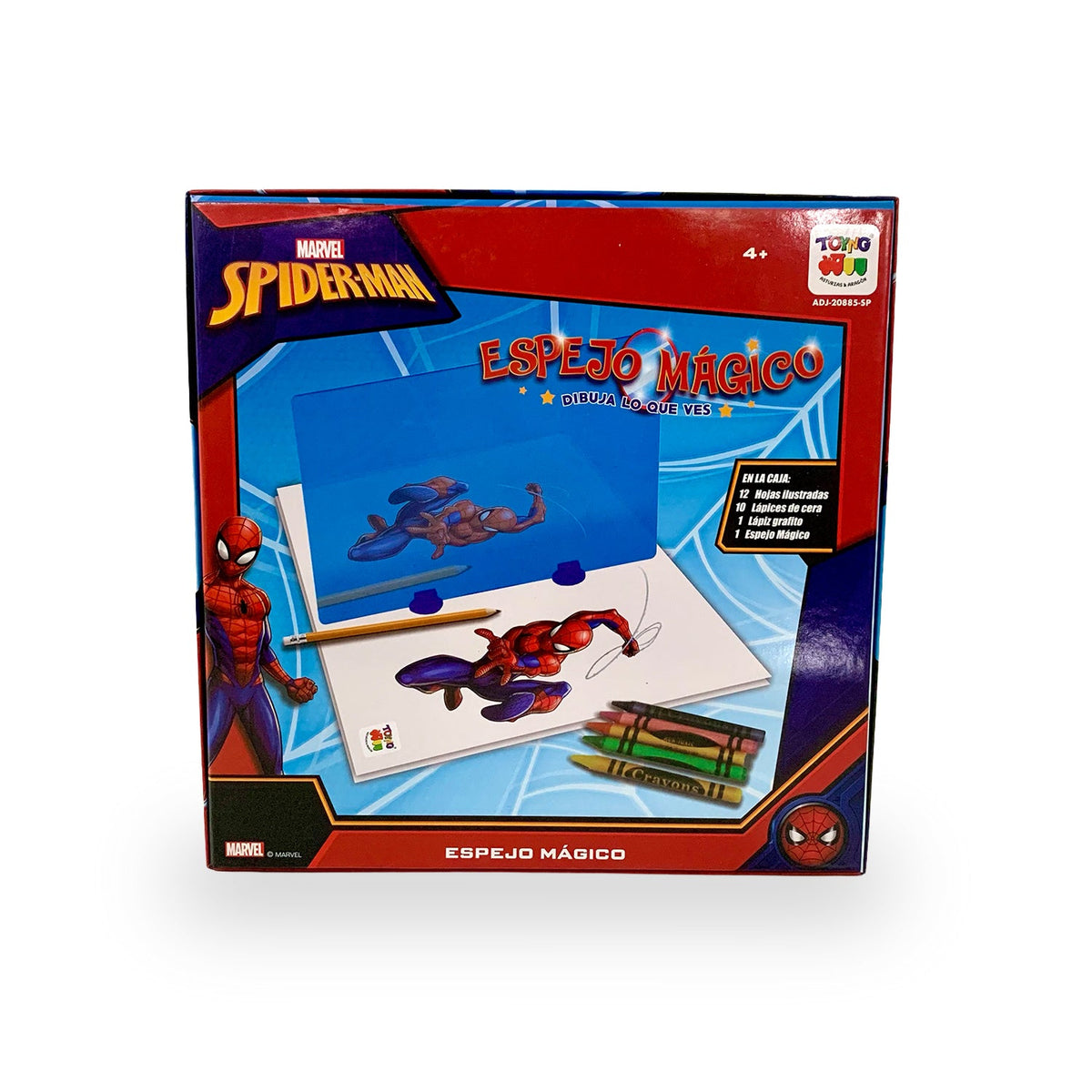 Juego Educativo Espejo Mágico - Spiderman - Toyng Chile