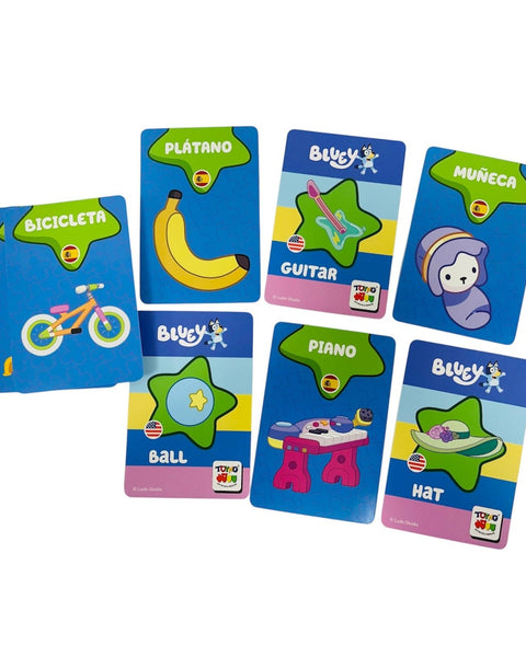 Juego Educativo Flash Cards Mis Primeras Palabras - Bluey - Toyng Chile