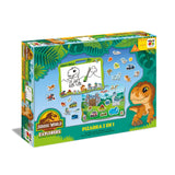 Juego Educativo Pizarra 2 En 1 - Jurassic - Toyng Chile
