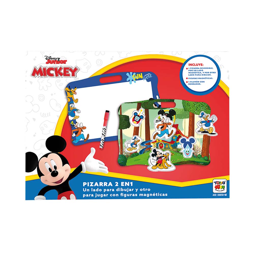 Juego Educativo Pizarra 2 En 1 Mickey - Disney - Toyng Chile