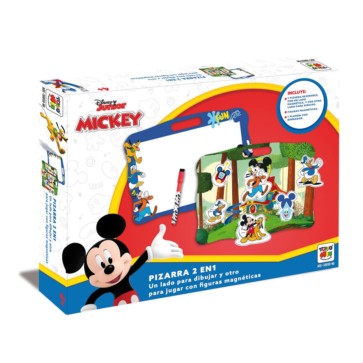 Juego Educativo Pizarra 2 En 1 Mickey - Disney - Toyng Chile