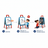 Juego Educativo Pizarra Doble Con Atril - Spiderman - Toyng Chile