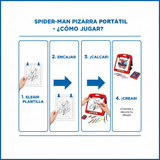 Juego Educativo Pizarra Portatil - Spiderman - Toyng Chile