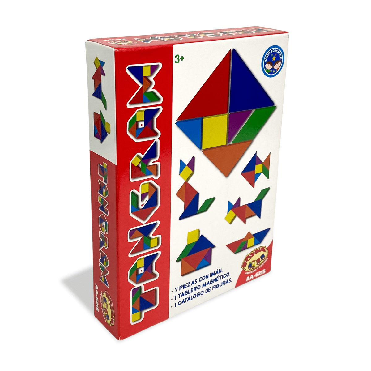 Juego Educativo Tangram Chico - Toyng - Toyng Chile