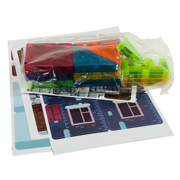 Juego Imantado 20 Piezas + 27 Accesorios - Toyng - Toyng Chile