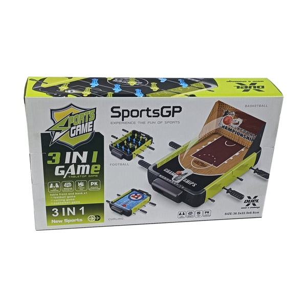 Juguete 3 En 1 Taca Taca, Basketbal Y Curling - Toyng - Toyng Chile