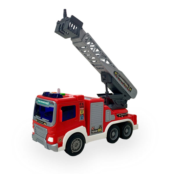 Juguete Camión Bomberos Escalera Gris - Toyng - Toyng Chile