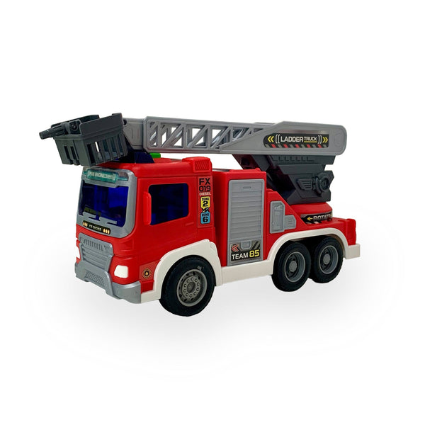 Juguete Camión Bomberos Escalera Gris - Toyng - Toyng Chile