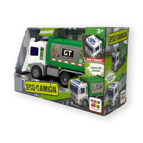 Juguete Camión Recolector Basura 1:16 Luces Sonidos - Toyng - Toyng Chile