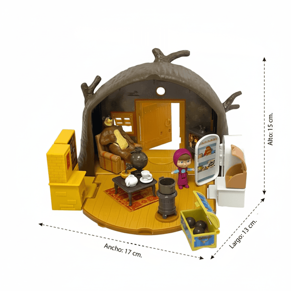 Juguete Casa Oso Set de Juego - Masha Y El Oso - Toyng Chile