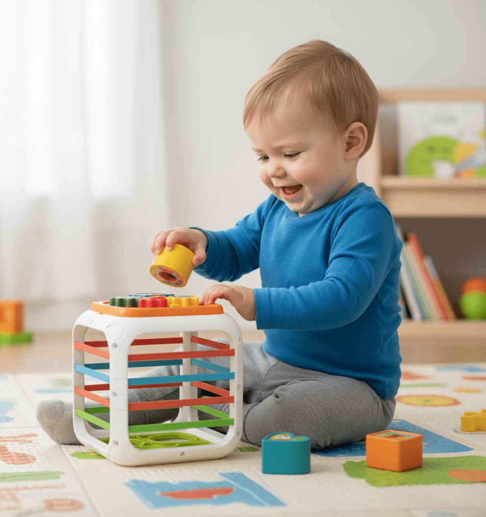 Juguete Cubo Didactico Sensorial - Toyng - Toyng Chile