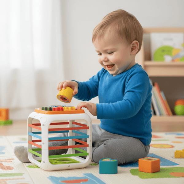 Juguete Cubo Didactico Sensorial - Toyng - Toyng Chile