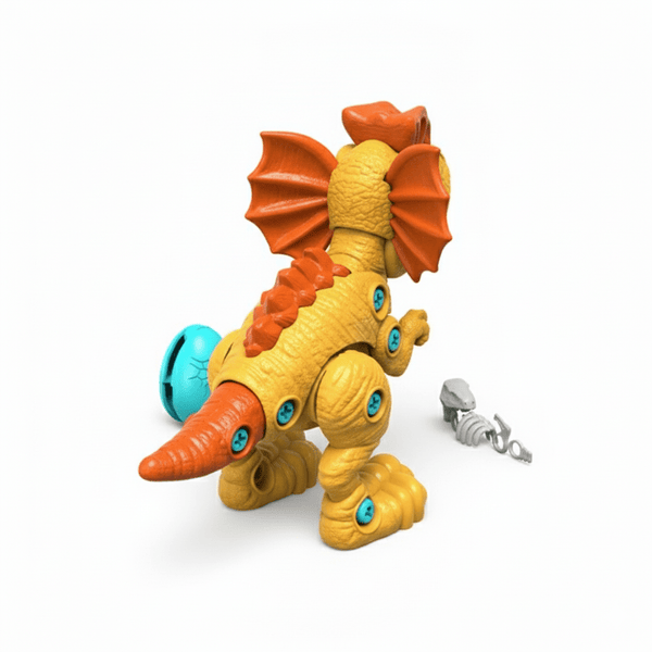 Juguete Dinosaurio Amarillo Armable - Toyng - Toyng Chile