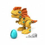 Juguete Dinosaurio Amarillo Armable - Toyng - Toyng Chile