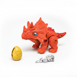 Juguete Dinosaurio Naranjo Armable - Toyng - Toyng Chile