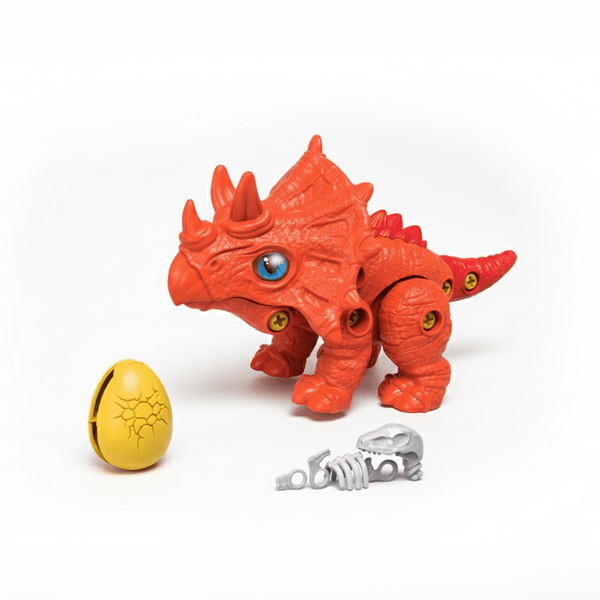 Juguete Dinosaurio Naranjo Armable - Toyng - Toyng Chile