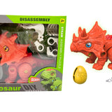 Juguete Dinosaurio Naranjo Armable - Toyng - Toyng Chile