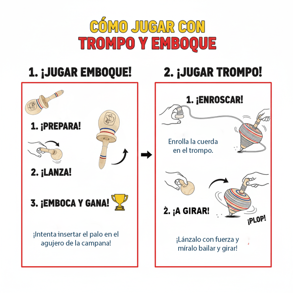 Juguete Emboque + Trompo - Condorito - Toyng Chile