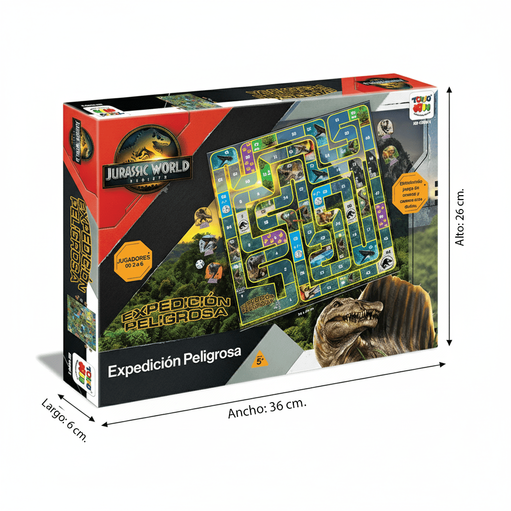 Juguete Expedición Peligrosa - Jurassic - Toyng Chile