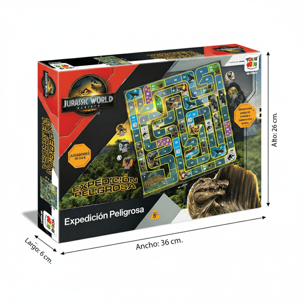 Juguete Expedición Peligrosa - Jurassic - Toyng Chile