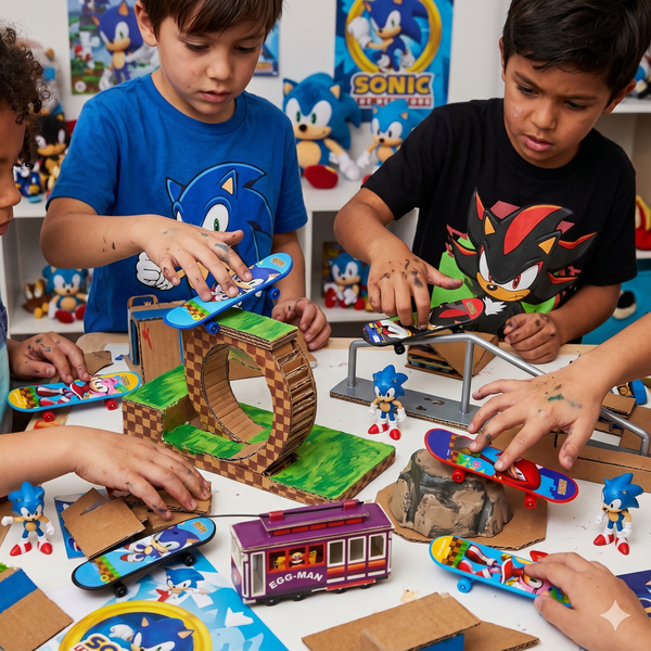 Juguete Finger Skate para Niños - Sonic - Toyng Chile