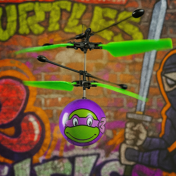 Juguete Heliball Donatello - Ninja - Toyng Chile