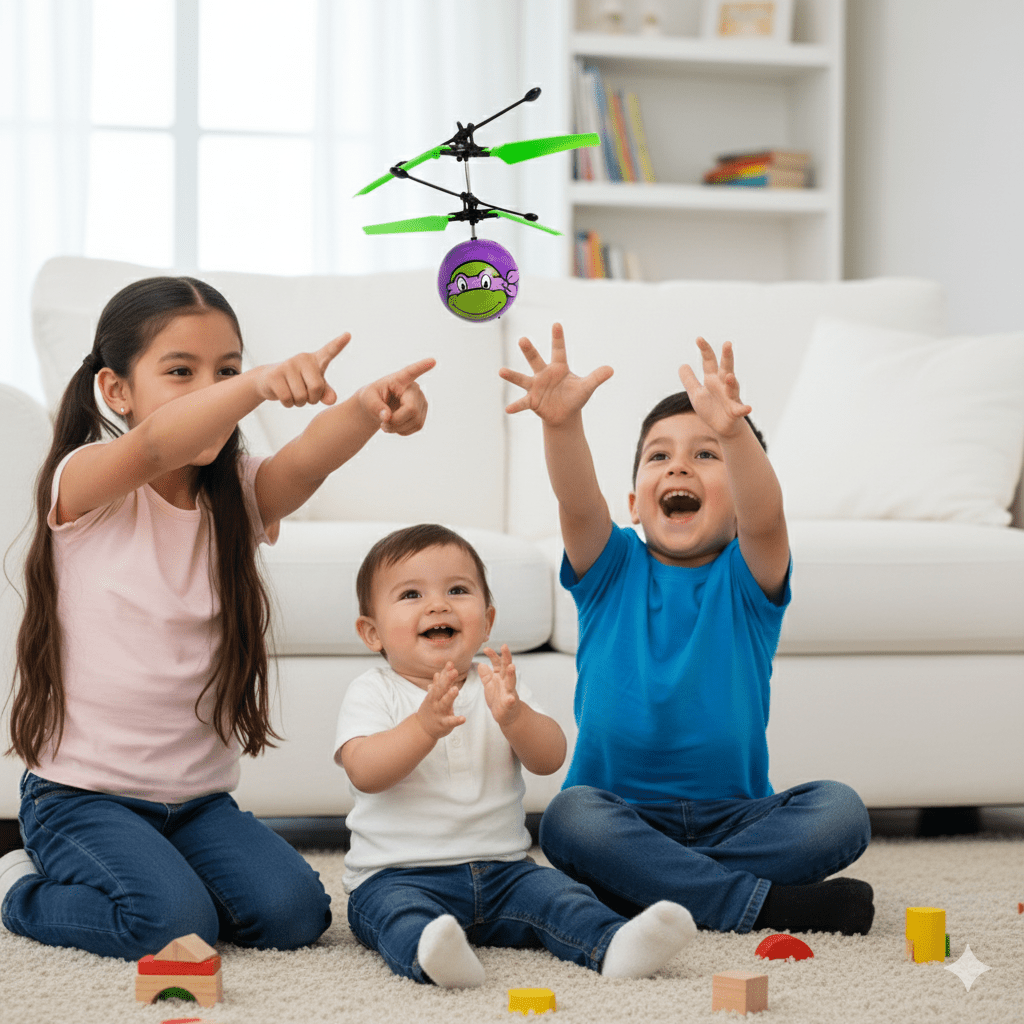 Juguete Heliball Donatello - Ninja - Toyng Chile