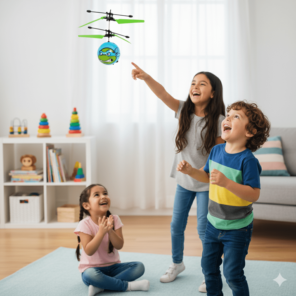 Juguete Heliball Leonardo - Ninja - Toyng Chile