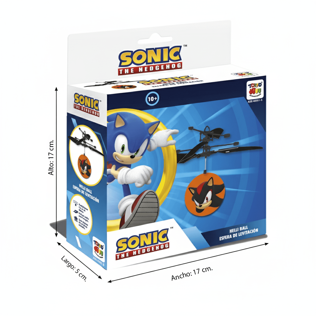 Juguete Heliball Shadow - Sonic - Toyng Chile
