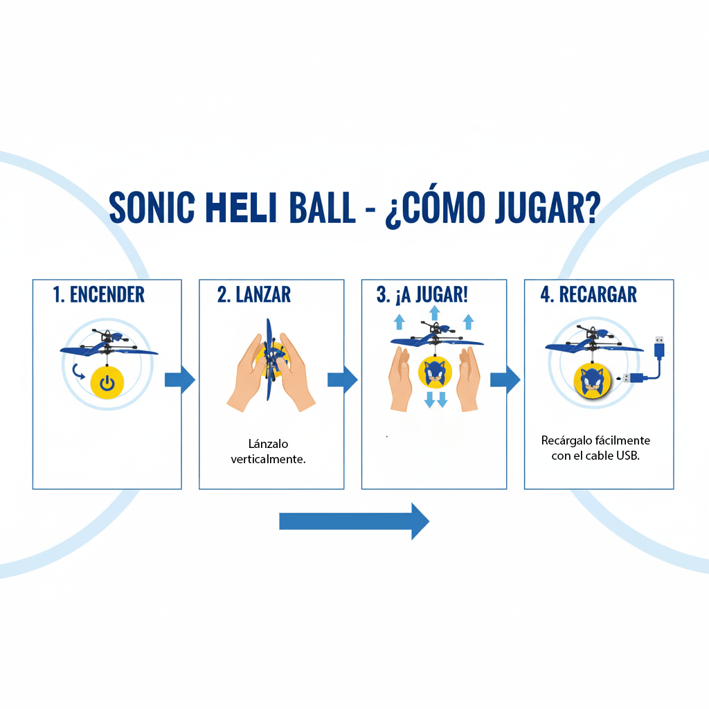 Juguete Heliball Sonic - Sonic - Toyng Chile