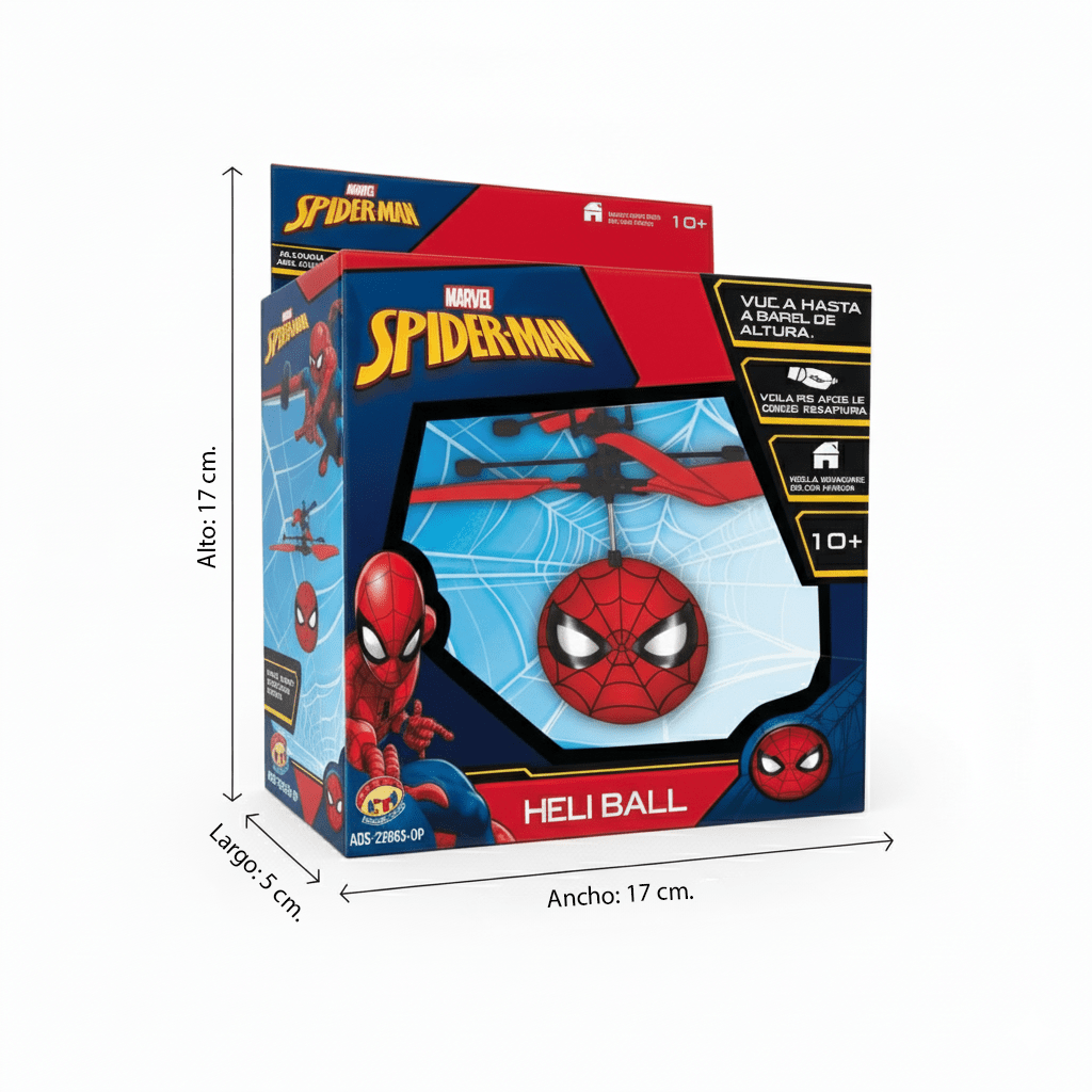 Juguete Heliball Spider - Man - Spiderman - Toyng Chile