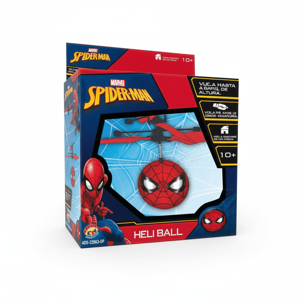 Juguete Heliball Spider - Man - Spiderman - Toyng Chile
