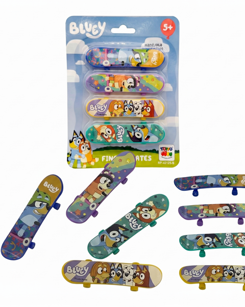 Juguete Kit 4 Unidades Finger Skate - Bluey - Toyng Chile