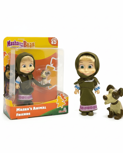 Juguete Masha y sus Amigos El Perro - Masha Y El Oso - Toyng Chile