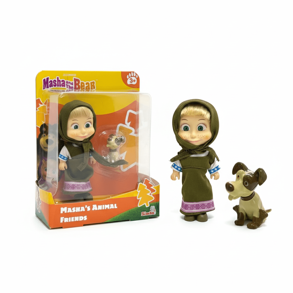 Juguete Masha y sus Amigos El Perro - Masha Y El Oso